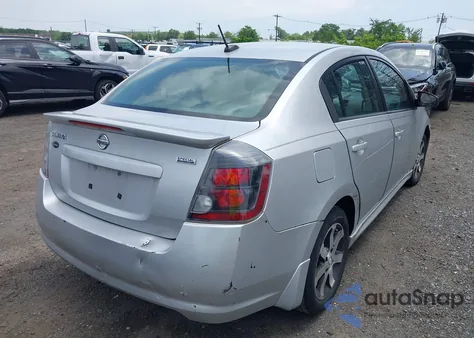 2012 Nissan Sentra 2.0 Sr z USA, uszkodzony, nr VIN 3N1AB6AP6CL662205